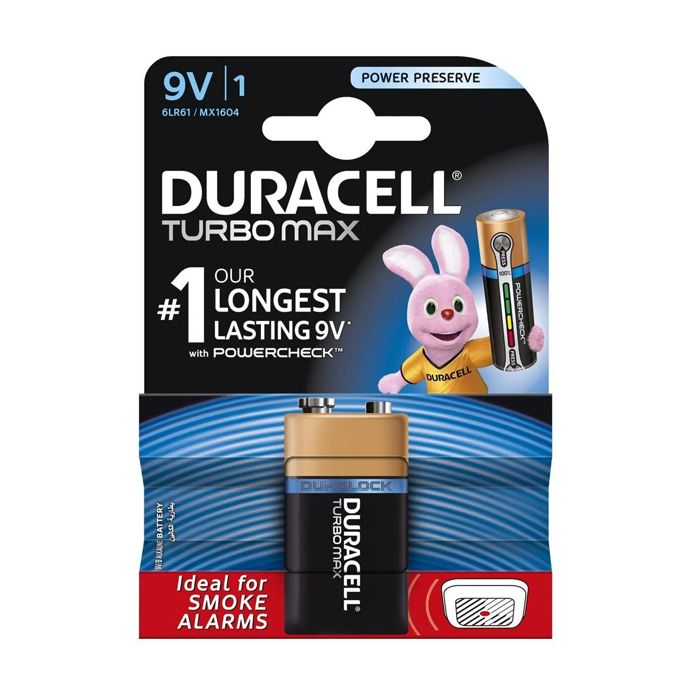 Bateria Duracell 9V