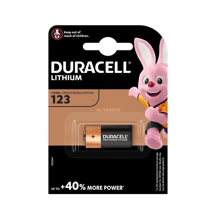 Bateria Duracell CR123