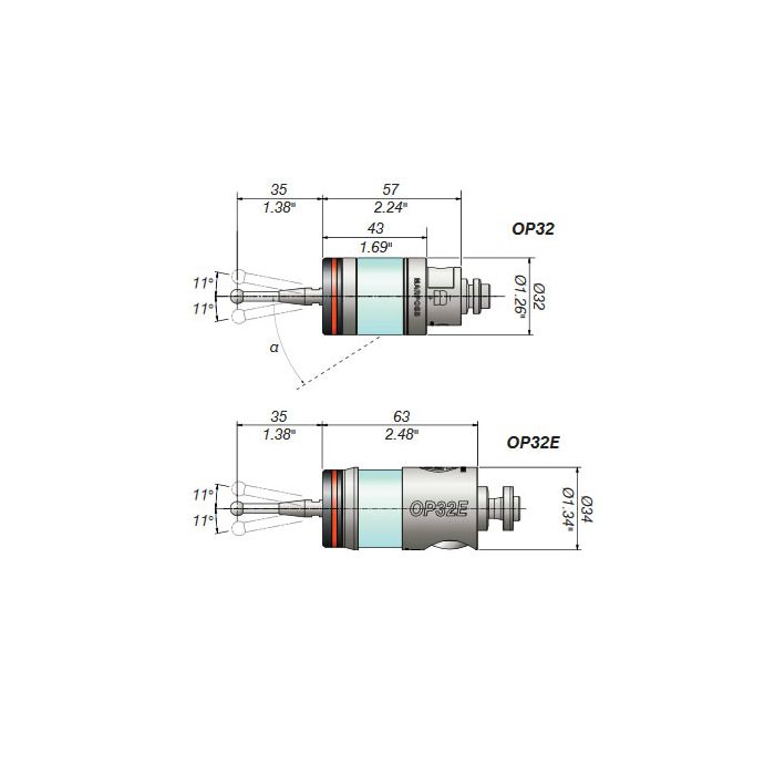 Sonda Marposs OP32 / OP32E