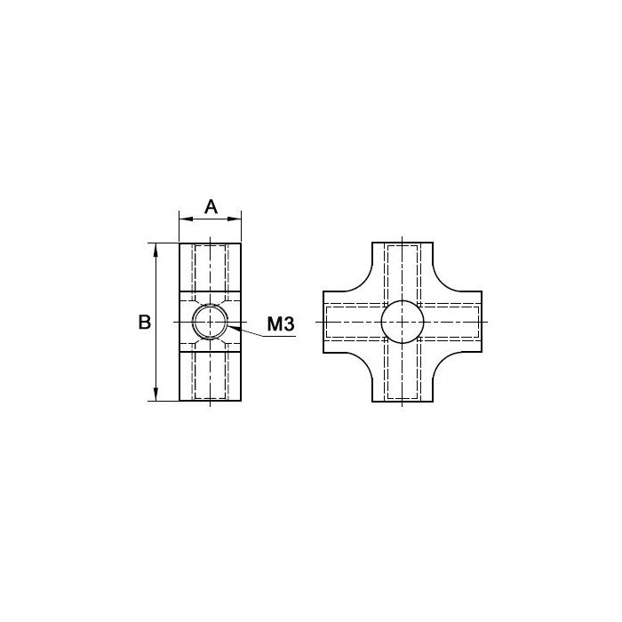 Kostka Renishaw dla Zeiss 626103-6110-003