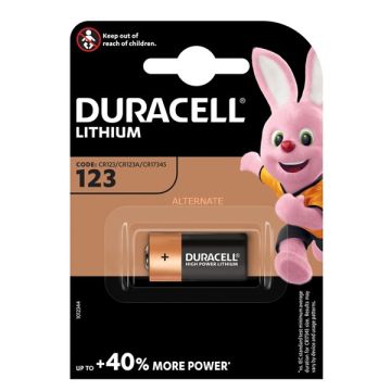 Bateria Duracell CR123