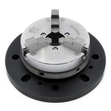 Uchwyt 3-szczękowy z kołnierzem Hexagon FC-125SS3