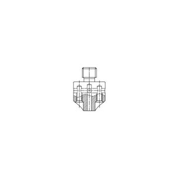 Pięciokierunkowe mocowanie trzpienia Renishaw A-5555-0105 dla Zeiss 600341-8367-000