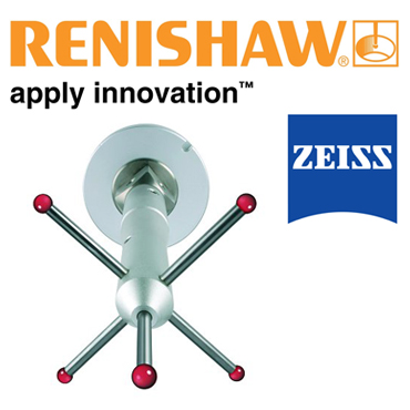 Trzpienie pomiarowe Renishaw dla Zeiss